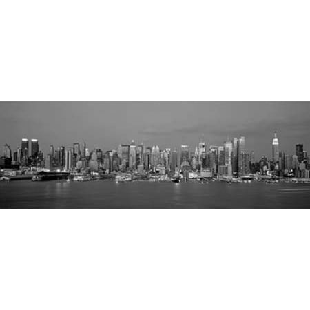 manhattan skyline nyc canvas art richard berenholtz 10 x 20