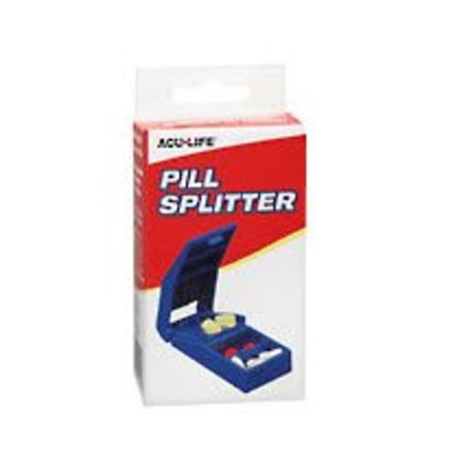 Pill Cutter AcuLife® Hand Operated Blue
