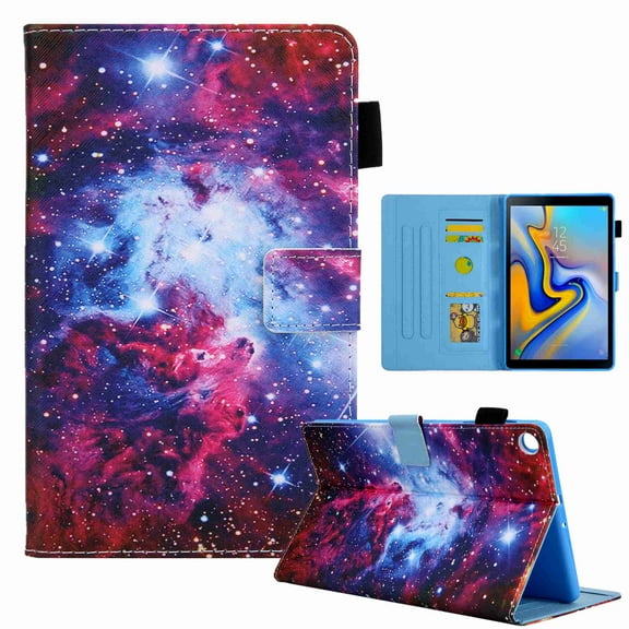 Dteck Galaxy Tab A 8.4 2020 SM-T307 Case, Slim Folio Stand Premium PU Leather Case with Card Holders Protective Cover for Samsung Galaxy Tab A 8.4 Inch Tablet 2020 Release, Sky