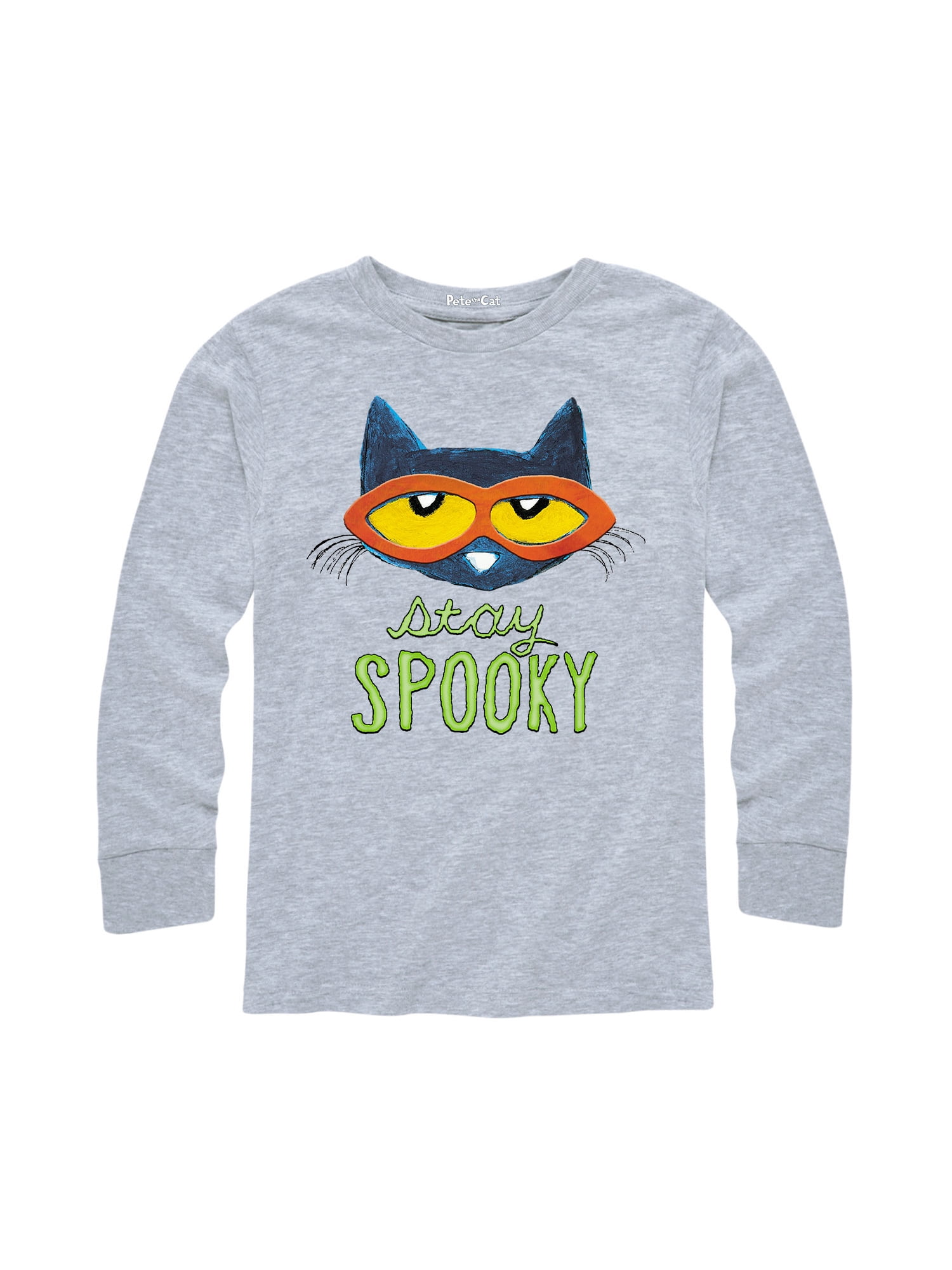 Pete The Cat Stay Spooky Youth Long Sleeve TShirt