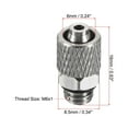 thumbnail image 2 of Uxcell M6x1 Compression Fitting Connector Male Thread Push in Quick Connect Air Tube Hose Straight Adapter 2 Pack, 2 of 4