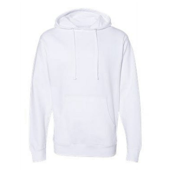 Independent Trading Co. - Midweight Hooded Sweatshirt - SS4500 - White - Size: 5XL