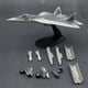 thumbnail image 5 of Modelo avión a escala 1/100, metal fundido a presión, con base exhibición. Juguete avión ataque para cafetería., 5 of 9