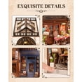 thumbnail image 4 of Kit de casa en miniatura Rolife DIY Book Nook European Arcade, 4 of 7