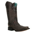 thumbnail image 2 of Corral Boots Womens Woven Square Toe Cowboy  Mid Calf Boots, 2 of 5
