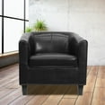 thumbnail image 2 of Flash Furniture Katie Black LeatherSoft Lounge Chair, 2 of 12