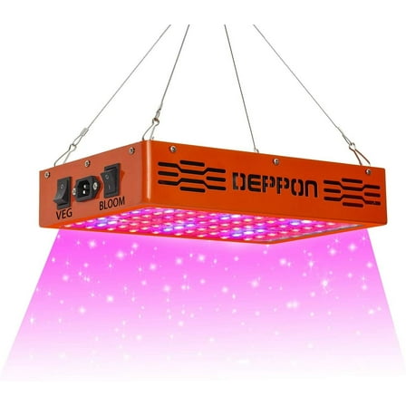 Deppon 600W LED Grow Light Full Spectrum Dual-Chip Grow Lamp