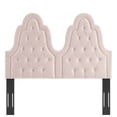 thumbnail image 5 of Modway Augustine Tufted Performance Velvet Full/Queen Headboard in Pink, 5 of 10