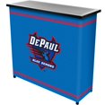 thumbnail image 1 of Trademark Poker LRG8000-DeP DePaul UniversityT 2 Shelf Portable Bar with Case, 1 of 1