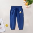 thumbnail image 2 of IROINNID Toddler Jogger Pants Cotton Elastic Waist Harem Summer Spring for Baby Boys 5T, 2 of 3