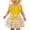 0-Yellow63, variant on Tiijoy Girls Summer Outfits Cute Ruffle Ribbed Tank Top and Floral Skirt Set, Sizes 9-12 Months