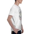 thumbnail image 3 of Cody Rhodes American Nightmare Logo Distressed Poster Men's Basic Short Sleeve T-Shirt White Medium, 3 of 5