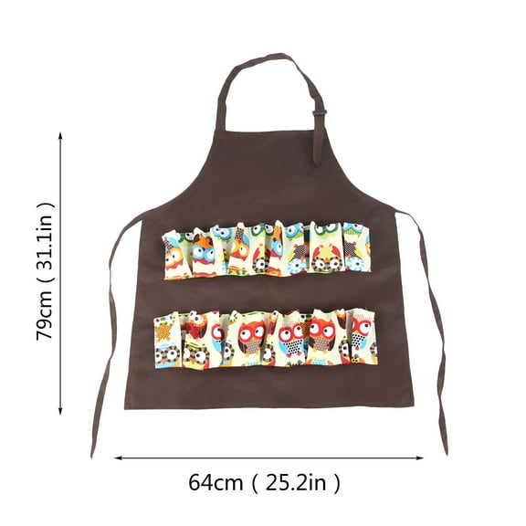 cloth aprons Essentials Chicken Eggs Apron With Pockets Apron For Fresh Eggs Collecting Gathering Apron Rooster Chicken Themed Gifts