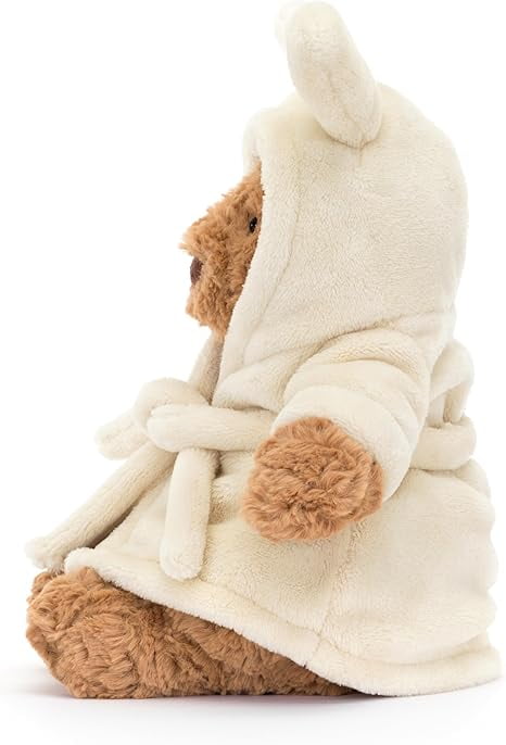 Bartholomew Bear with Bathrobe Stuffed Animal, 10 inches - Teddy Bear Plush - Soft & Huggable - Classic Children's Gift New with Tag