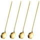 thumbnail image 1 of 4 Uds cucharas de café cucharas para agitar cucharas de té cucharas de postre de hielo de acero inoxidable, 1 of 4