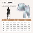 thumbnail image 4 of Balery Tulips Flowers Pattern Pajama Sets for Women Long Sleeve 2 Piece Sleepwear Loungewear Sets Soft PJ's with Pockets Long Sleeve Comfy Pj Sets-X-Large, 4 of 7