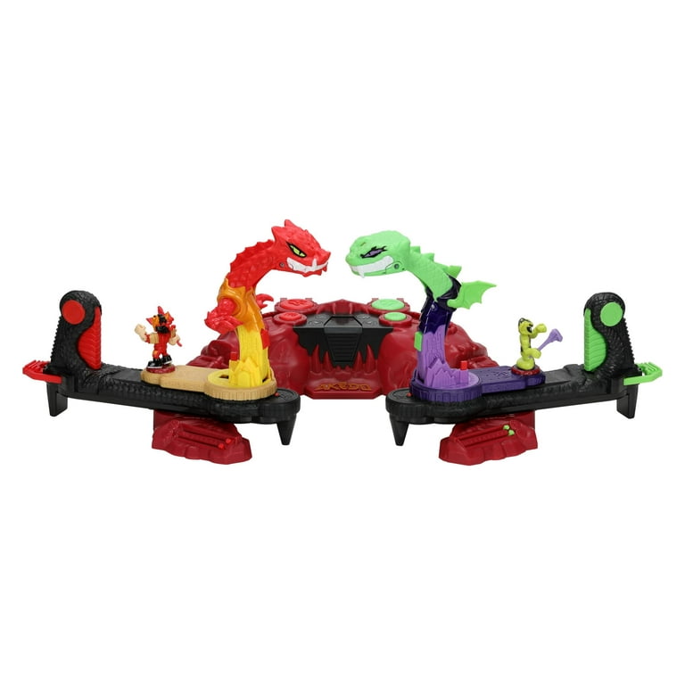 Akedo Beast Strike Serpent Fury Arena with 40+ Real Sound Effects And  Lights, Ages 6+ 