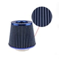 thumbnail image 4 of Speravity Filtro de aire para coche Universal, filtros de cono de malla deportiva de alta potencia de 3 pulgadas, accesorio de modificación de Vehículos, repuestos y accesorios Mis Azul, 4 of 6