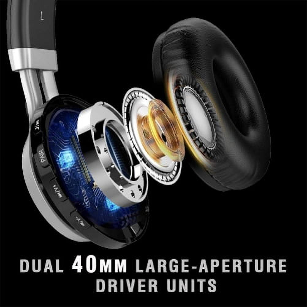 Foldable Wireless Headphones for Google Pixel 7/Pro/6a/6/Pro Phones - Headset w Mic Hands-free Earphones Earbuds Over Ear  Compatible With Pixel 7/Pro/6a/6/Pro Models