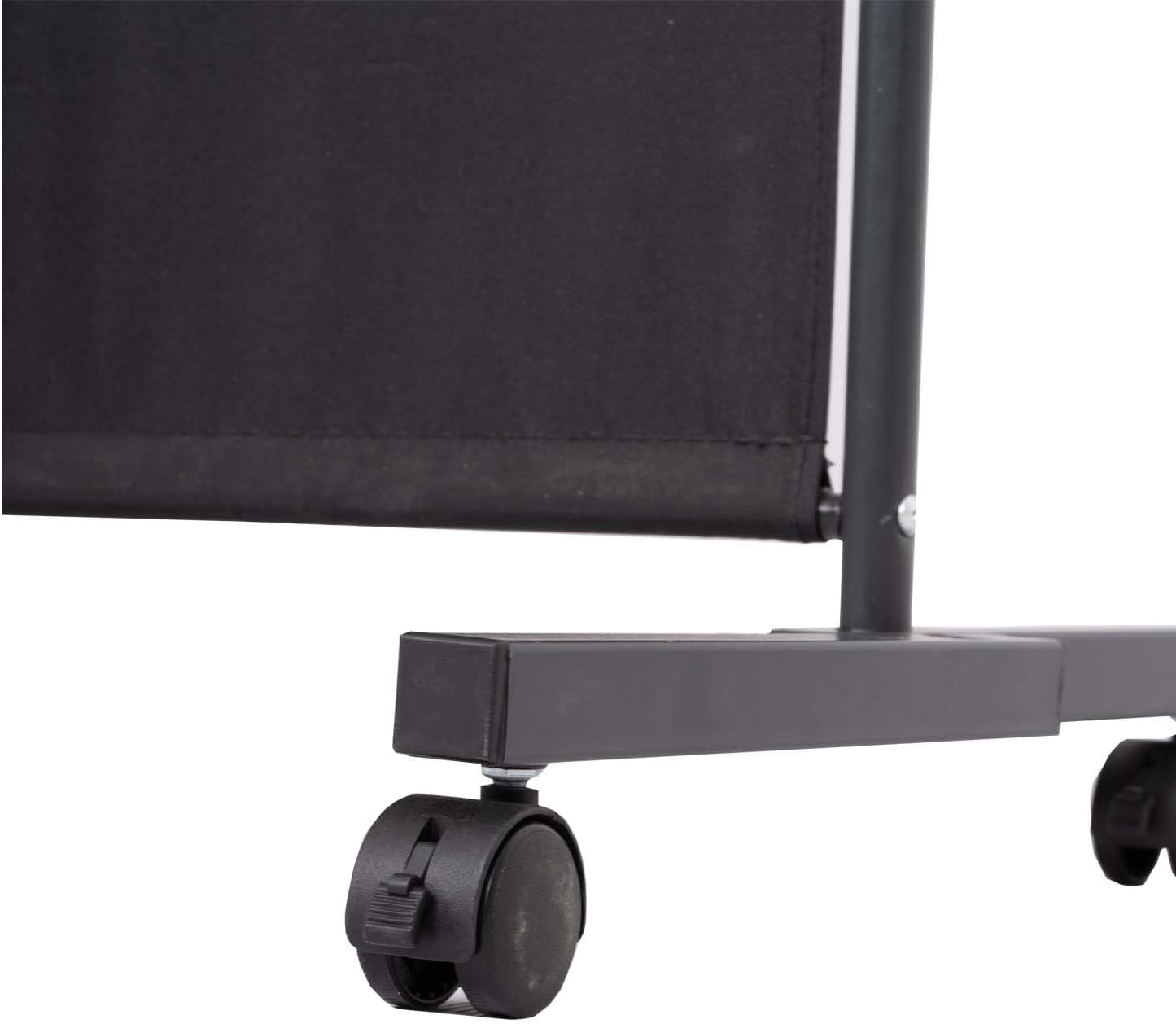 Room Divider Portable 22'' Partition Room Dividers and Folding Privacy Screens Single Panel Wall Divider for Room Separation,Freestanding Fabric Room Divider Panel with Wheel for Home Office Hospital