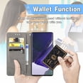 thumbnail image 3 of TECH CIRCLE for Samsung Galaxy S23 Ultra Wallet Case, Durable Floral Magnetic Flip Kicktand Hand Strap Premium PU Leather Phone Cover with Card Slots Holder for Samsung Galaxy S23 Ultra 6.8",Gray, 3 of 8