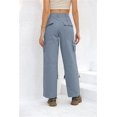 thumbnail image 3 of utcoco Women's Casual Cargo Pants Multiple Pockets Loose Straight Leg Pants, 3 of 5