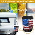 thumbnail image 6 of Yuyamidu American Flag Electric Tongue Jack Head Cover Camper Electric Jack Cover on Front of Trailer Universal Electric Power Tongue Jack Cover, 4th of July, 6 of 7