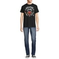 thumbnail image 4 of Netflix Stranger Things Hellfire Club, Men's Graphic Crew Neck Short Sleeves T-Shirt, Size S-3XL (Men's & Big Men's), 4 of 5