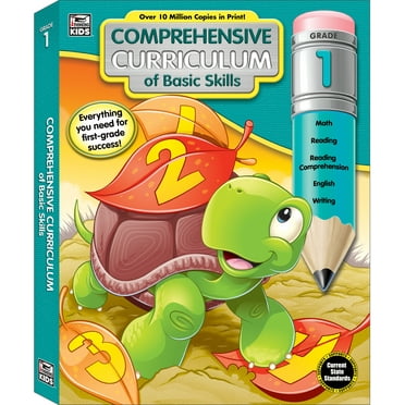 Thinking Kids Comprehensive Curriculum of Basic Skills Workbook (544) Grade 1