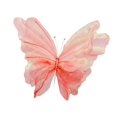 thumbnail image 3 of Tachiuwa Butterfly Decoration Butterflies Prop Decor Romantic Wall Craft Realistic Butterflies Prop for Outdoor Photography Women Boys Colorful light red, 3 of 9