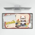 thumbnail image 4 of Welcome Manx Back to School Vintage Retro Desk Mat Full Keyboard Mouse Pad Cat Lover Kitten Owner Gifts Large Mousepad - 02012, 4 of 5