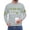 Light Gray, variant on Men's St. Patrick's Day Funny Irish Charm Crew Neck Sweatshirt Long Sleeve Pullover