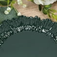 thumbnail image 4 of Efavormart 20-Pack Hunter Green Reef Design Plastic Plates – 7" Dessert & Appetizer Party Plates – Elegant Disposable Tableware, 4 of 4