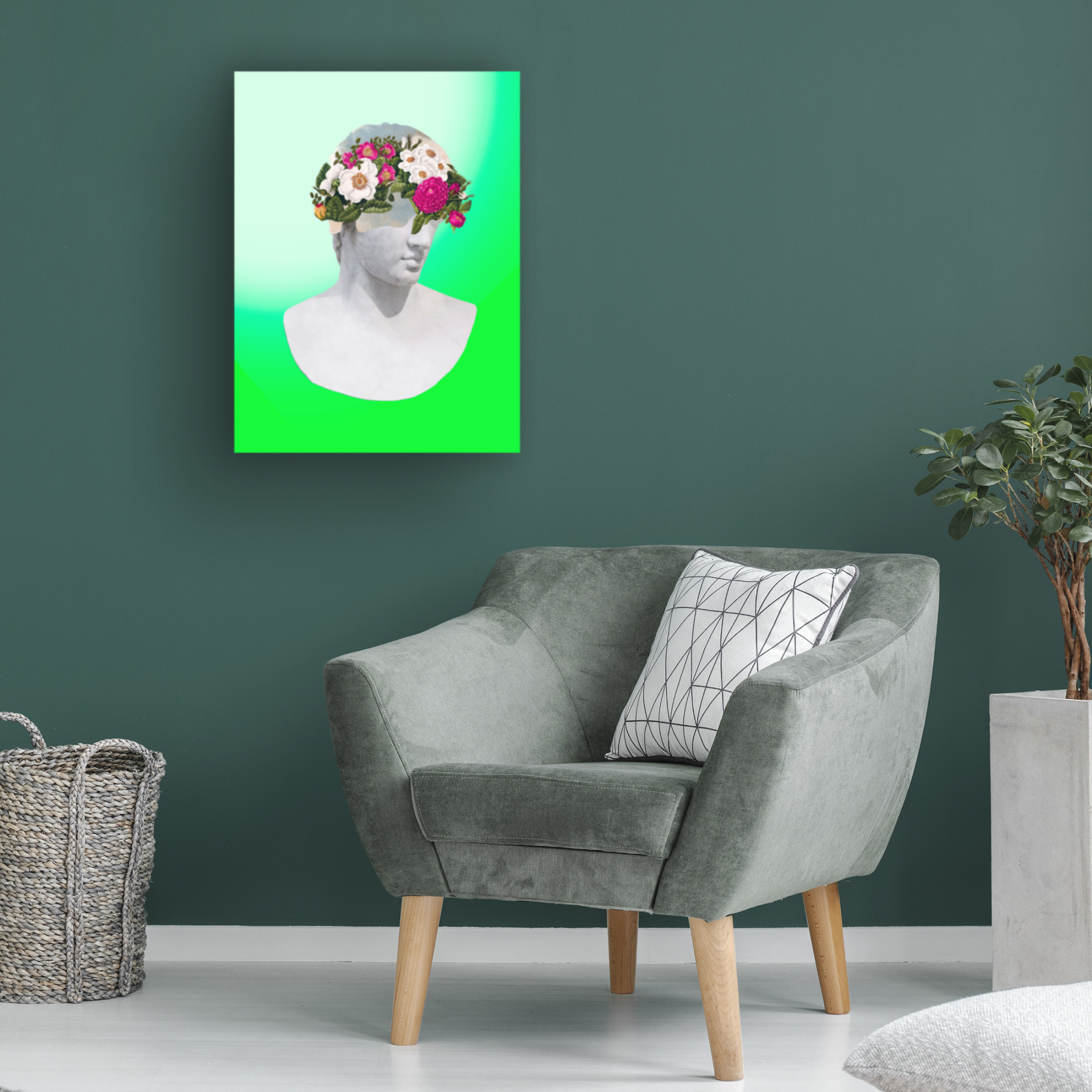 Trademark Fine Art Melissa Wang  Renaissance David I Canvas Wall Art