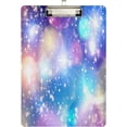 thumbnail image 2 of FMSHPON Drean Starry Sky Clipboard Hardboard Wood Nursing Clip Board and Pull for Standard A4 Letter 13x9 inches, 2 of 7