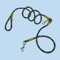 thumbnail image 3 of Laisse pour Chien Mains Libres Bandoulière – Laisse de Course Réfléchissante Robuste pour la Randonnée, l'Entraînement et les Activités Extérieures – Ceinture Ajustable Sécurisée pour Marche Mains Libres (Noir), 3 of 6
