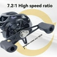 thumbnail image 6 of Baitcasting Reels 7.2/1 Gear Ratio Fishing Reels Wheel Max Drag 10kg Saltwater Freshwater for Fishing Beginners Right, 6 of 6
