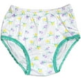 thumbnail image 3 of B-One Kids Girls' Tag Free Cotton Bikini Underwear 8-Pack, 3 of 5