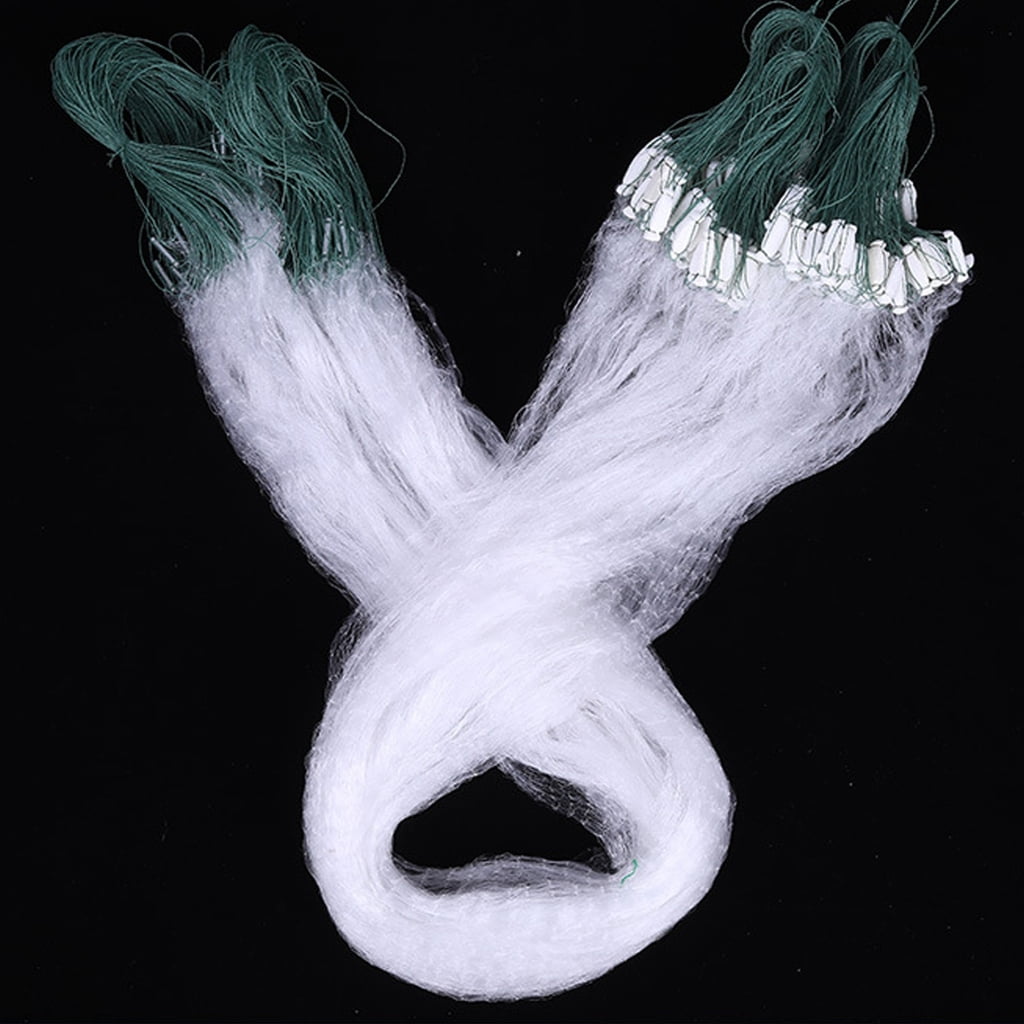 10Pcs Easy Throw Fly Fishing Net Portable Cast Fish Cage Fishing Casting Net Float Monofilament Gill Net Enduring
