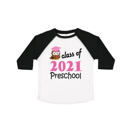

Inktastic Preschool Graduation Class of 2021 Girls Gift Toddler Toddler Girl T-Shirt