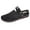 Black, variant on Wensltd Women Wide Width Shoes Comfortable Round Toe Slip-on Knit Shoes Casual Work Walking Shoes Black