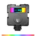 thumbnail image 1 of Qiopertar Clearance Free Shipping Multicolor RGB LED Video Light For Photography, 2000mAh Rechargeable Mini Light For Video Shooting Lights With Magnetic Suit For Game Video Makeup Photograph, 1 of 9