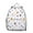 White-16, variant on Sports Students Backpack - Softball, Soccer, Volleyball Print, Durable and Lightweight for Students, Teens, and Athletes