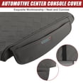 thumbnail image 5 of Unique Bargains Universal Car Armrest Cover Anti-slip Heighten Protective Cover Gray with Side Pockets, 5 of 6