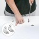thumbnail image 2 of 10pcs Stainless Steel Angle Code L-shaped Right Angle Bracket 90 Degree Angle Bracket Fastener30*30mm Silver, 2 of 4