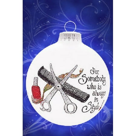 Someone With Style Beauty Hair Stylist Ornament Made In The Usa