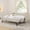 Beige, variant on Harper & Bright Designs Twin Size Daybed with Pull-out Trundle, Sofa Bed Frame with Arms for Living Room and Bedroom, Beige