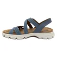 thumbnail image 4 of Earth Womens Vernon Strappy Sandals Size 7 (Fits like 7.5) Light Blue Stretchy, 4 of 6