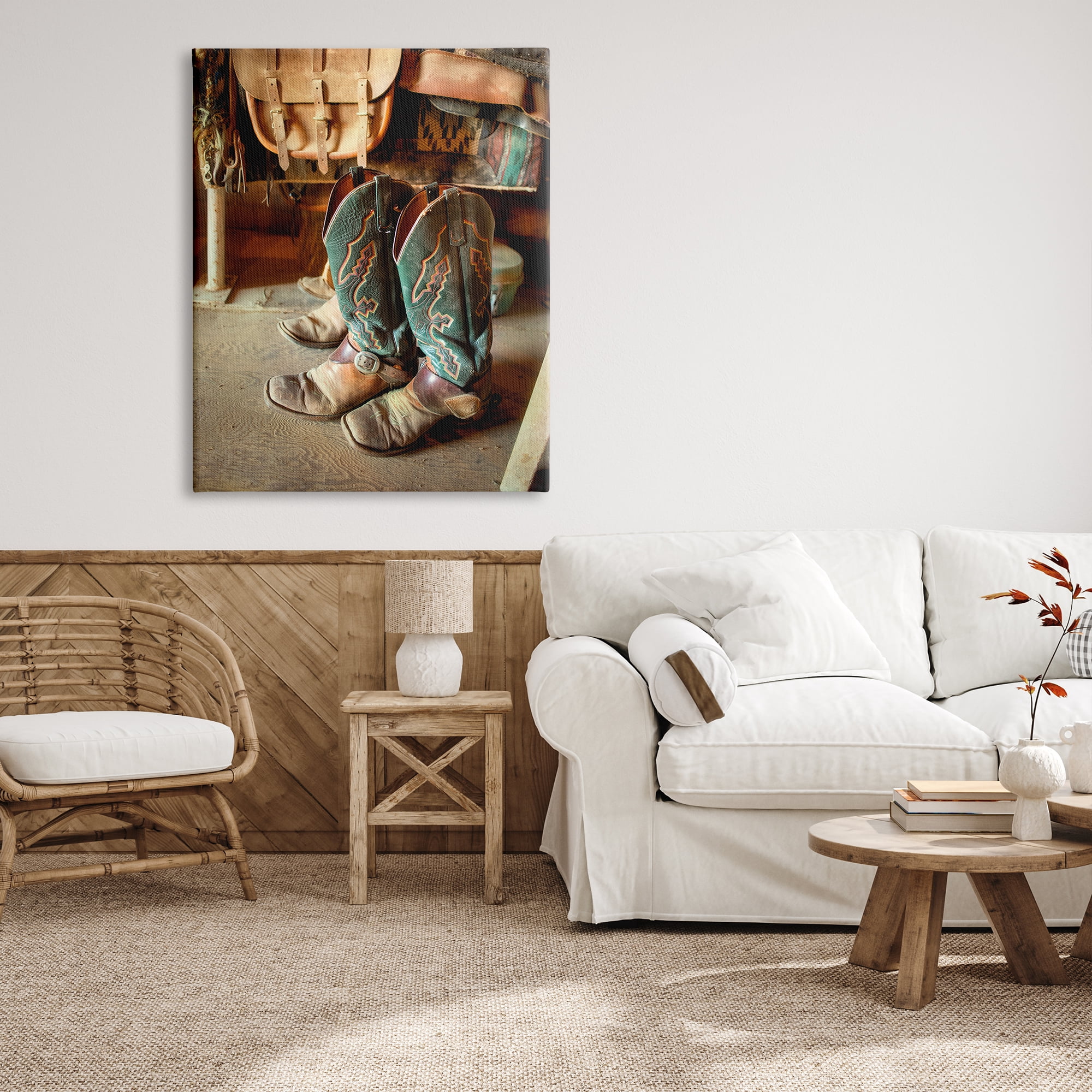 Stupell Industries Rustic Western Photography Beauty & Fashion Photography Gallery Wrapped Canvas Print Wall Art, 36 x 48