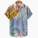 thumbnail image 3 of Camisas gráficas con sombras de palmeras para hombres, ropa con impresión 3D, camisas hawaianas de playa, blusas Y2K de manga corta, ropa vintage, blusa con solapa, 3 of 5